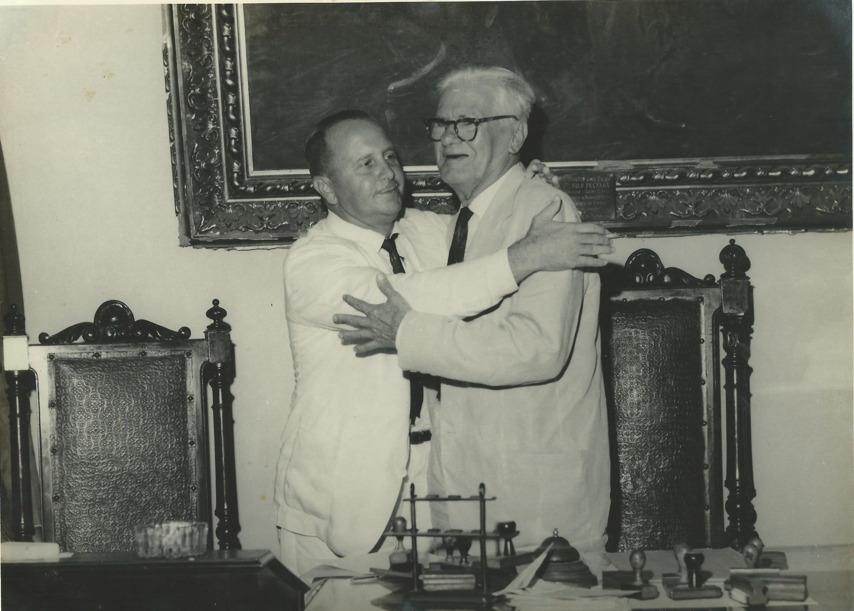 Vereadores Severino Veloso e Júlio Nogueira